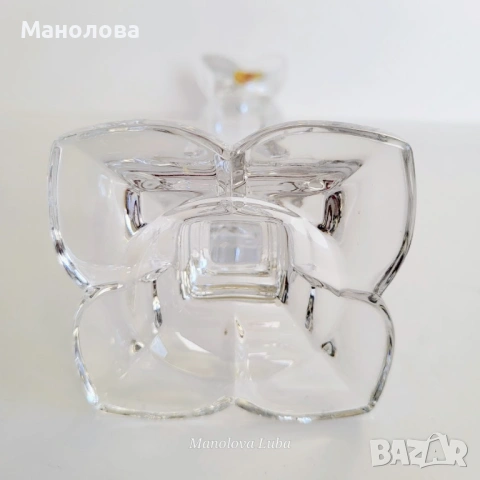 Кристален свещник Nachtmann., снимка 6 - Други ценни предмети - 54142267