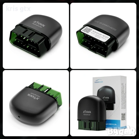 XTOOL AD20 Pro OBD2 Scanner Wireless Full System Car Diagnostic Tool, снимка 13 - Аксесоари и консумативи - 54896084