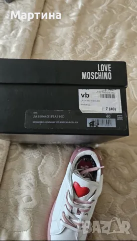 Сникърси  LOVE MOSCHINO, снимка 9 - Маратонки - 55492965
