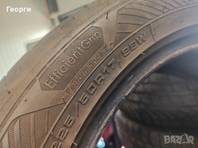 2бр.летни гуми 225/50/17 Goodyear, снимка 5 - Гуми и джанти - 54451162