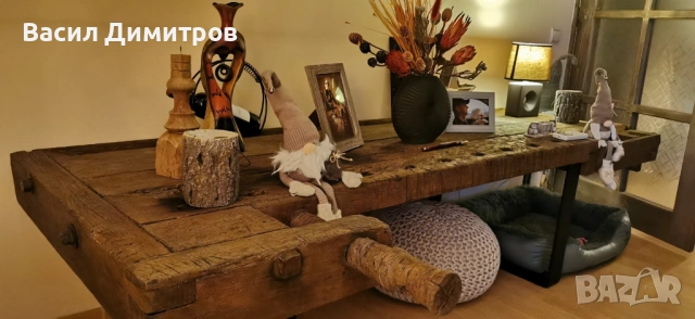 Дърводелски тезгях, снимка 4 - Антикварни и старинни предмети - 54751875
