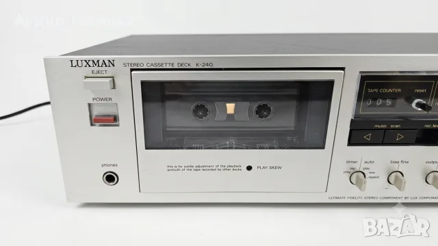 Luxman K-240 касетен дек, снимка 2 - Декове - 55364169