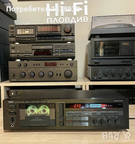 YAMAHA Natural Sound Cassette Deck KX 800 !, снимка 2 - Радиокасетофони, транзистори - 55698528