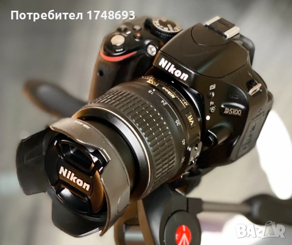 Nikon D5100 AF-S 18-55mm G-ED-DX-VR-TOP-Nice-DSLR-Pro, снимка 15 - Фотоапарати - 54420615