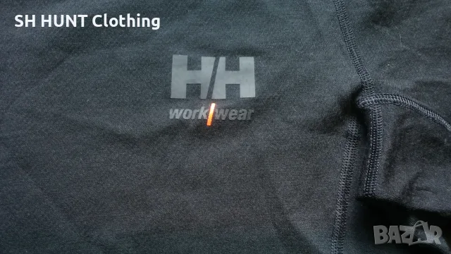 HELLY HANSEN Work Wear Thermo 57% Merino Wool размер L работна термо блуза W4-768, снимка 5 - Блузи - 55680794