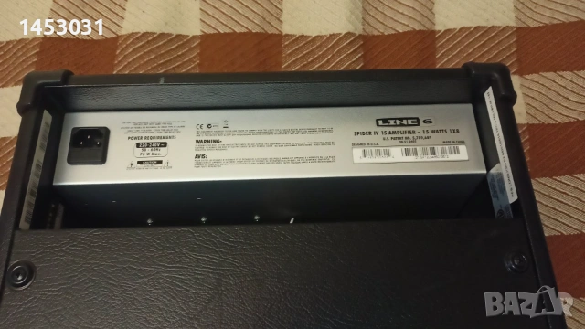 Китарно кубе LINE 6 Spider 4 15wats, снимка 6 - Китари - 55187415