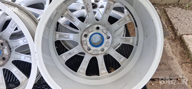 4бр ляти джанти 7.5J17 ЕТ48. Borbet. 5x112. Стават на Audi, Golf, Touran, Passat и др. Среден...., снимка 4 - Гуми и джанти - 55318440