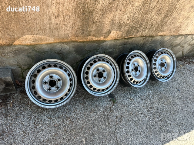 4бр. ОЕМ железни джанти 16" 5x120 VW Transporter - T5 T6