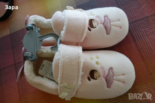 нови пантофи Mothercare, 34ти номер, снимка 2 - Детски пантофи - 55468278