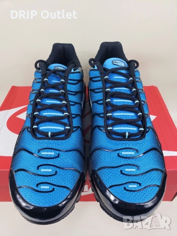 !НОВИ! Nike Air Max Plus 'TN' | Aquarius Blue | + КУТИЯ, снимка 4 - Маратонки - 55283424