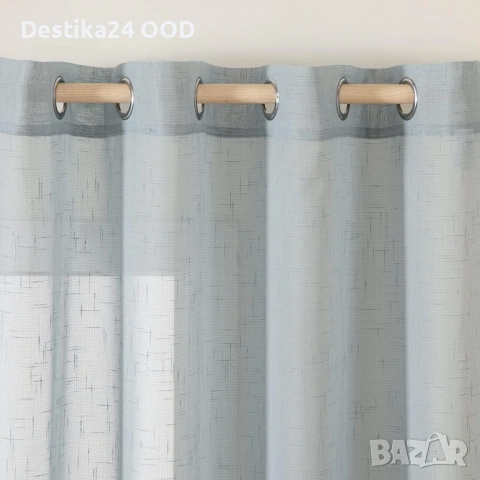 Пердета MIULEE зелени или сиви 225x140 и 160x140, снимка 2 - Пердета и завеси - 54148224