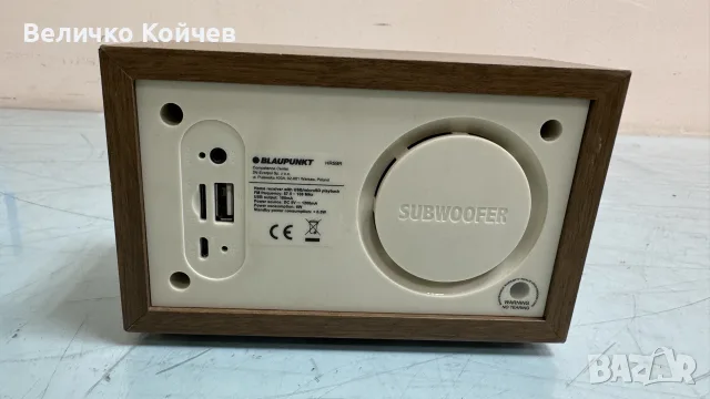 Портативно радио Blaupunkt с usb и aux,Mp3 плеър!, снимка 5 - Радиокасетофони, транзистори - 55626174