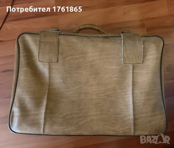 Ретрокуфари от естествена кожа, снимка 2 - Куфари - 55405895