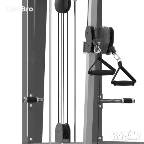 Real Leader PF-1010 – професионален двоен регулируем скрипец / Double Pulley Machine, снимка 3 - Фитнес уреди - 55320543