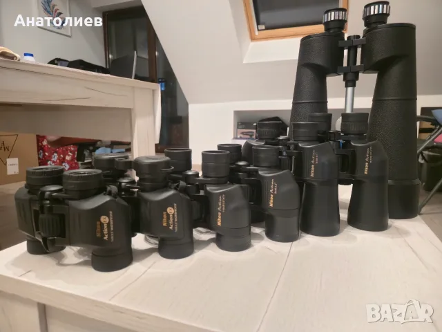 Бинокли Никон Nikon Action, снимка 4 - Екипировка - 55307218