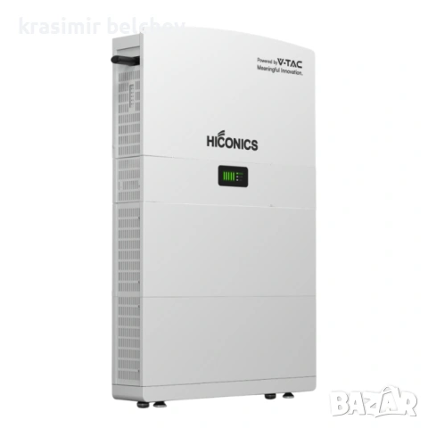 Монофазна соларна система ИНВЕРТОР 6KW И БАТЕРИЯ 2X5KW V-TAC Hiconics
