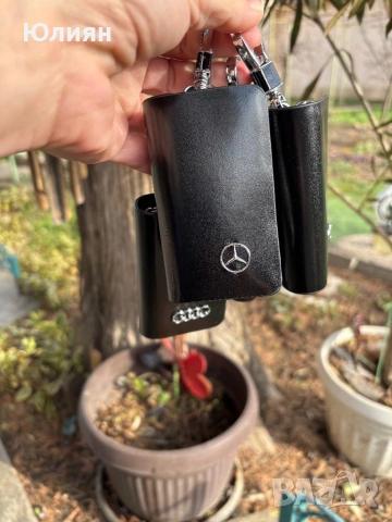  🚗 Мъжки ключодържател от естествена кожа 🖤 , снимка 4 - Други - 54459439