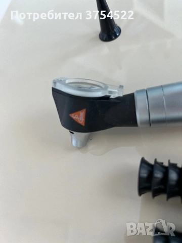 Отоскоп HEINE mini 3000 Черен, снимка 4 - Уреди за диагностика - 54571859