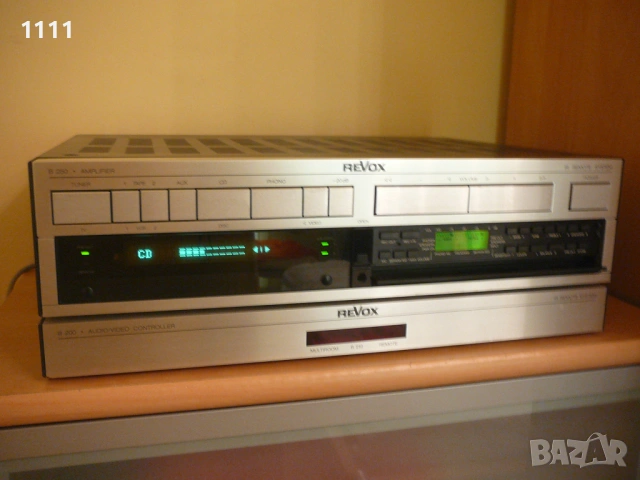 REVOX B250 I B 200, снимка 3 - Ресийвъри, усилватели, смесителни пултове - 54082453