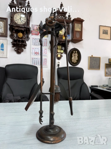 Комплект за камина №8146 , снимка 3 - Други ценни предмети - 54331844