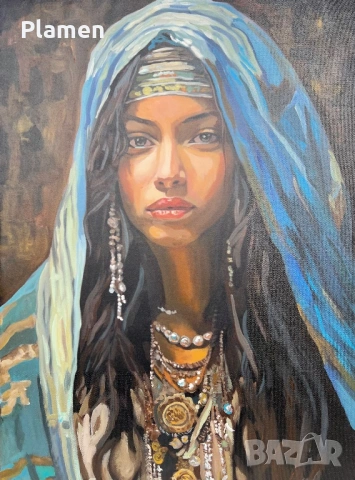 КАРТИНА МАСЛО НА ПЛАТНО ДИАН ПЕТРОВ 2025 Г., снимка 3 - Картини - 54155283