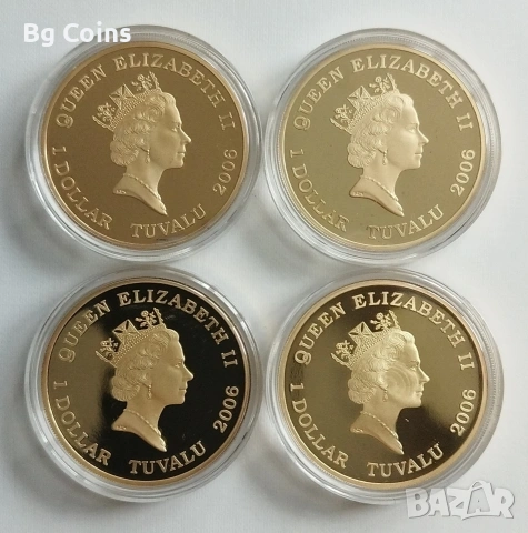 Сребро 1 OZ 2006 Самолети 4 бр , снимка 4 - Нумизматика и бонистика - 54378666