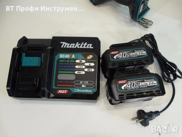 Комплект Makita 40 V XGT - Винтоверт + импакт драйвер, снимка 7 - Други инструменти - 55215114