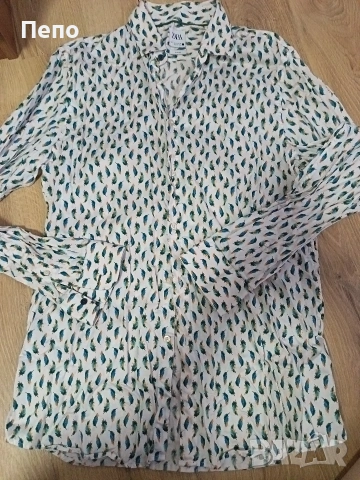 Мъжка риза Zara, снимка 3 - Ризи - 55014853