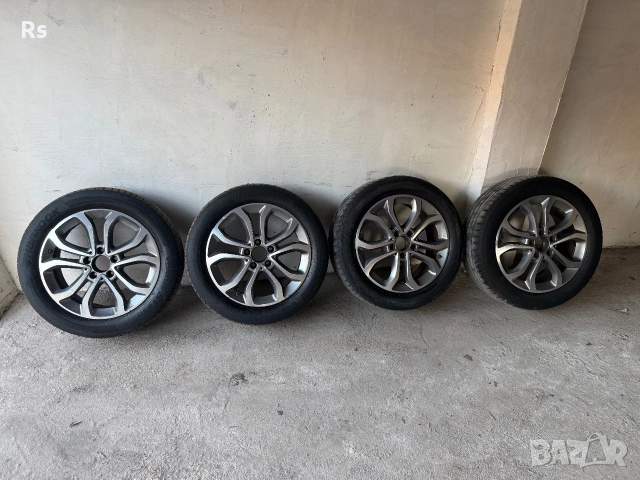 Джанти за Mercedes 17 цола със гуми , снимка 2 - Гуми и джанти - 55138902