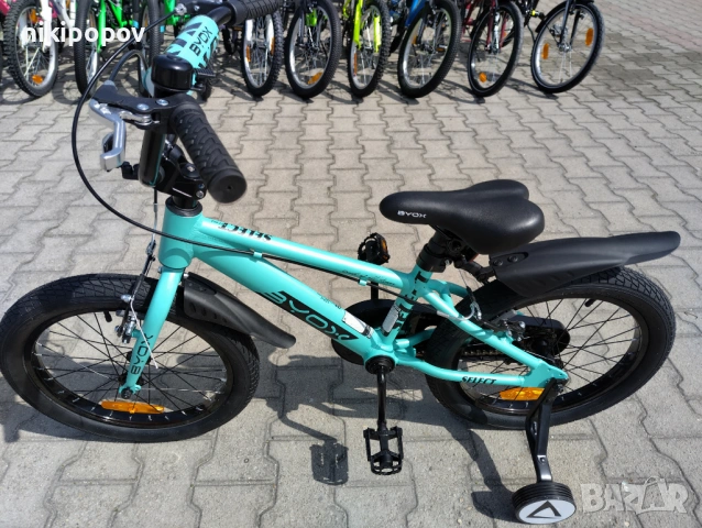 X Детски алуминиев велосипед 18" SELECT, снимка 14 - Велосипеди - 54395239
