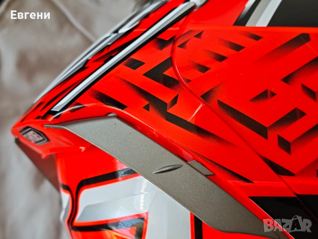 Каска за мотоциклет Shoei X Spirit 3 Marc Marquez/MM93 Sz.M, снимка 9 - Аксесоари и консумативи - 54160368