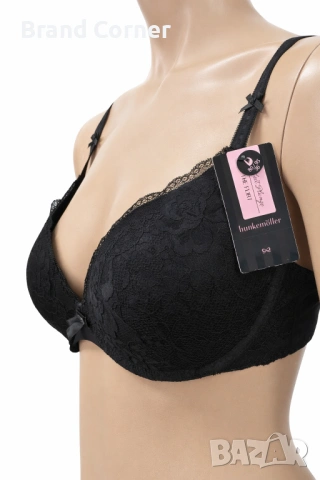 Дамски сутиен Hunkemöller 80D с черна дантела, снимка 2 - Бельо - 54560550