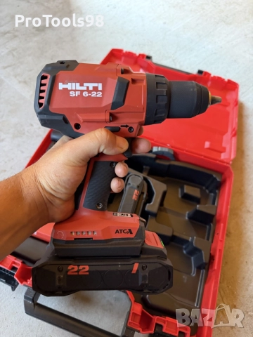 Hilti SF 6-A22 Nuron 2x4Ah, снимка 6 - Винтоверти - 55317863