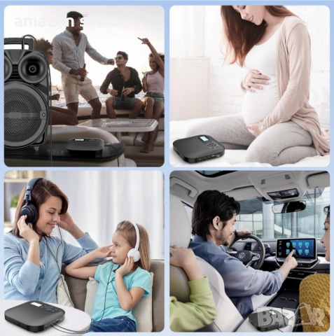 Преносим CD плейър DESOBRY с Bluetooth CD плейър с високоговорители, презареждащ се дискмен за кола , снимка 7 - Други - 54479867