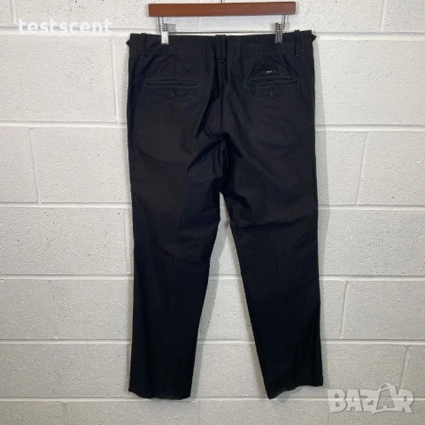 Класически елегантен панталон Hugo Boss Black Dress Pants – Мъжки / Размер 36, снимка 2 - Панталони - 54015231