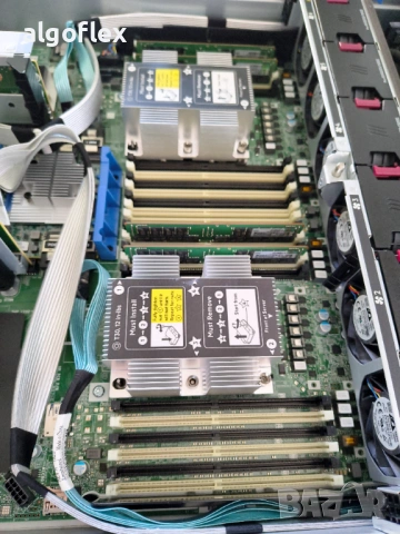 Сървър HPE DL380 Gen10 24sff 2*X Gold 6154 18C 3.0-3.9GHZ 64Gb 8*NVMe U.2 16*SATA/SAS P816i-a/4GB, снимка 6 - Работни компютри - 54720866
