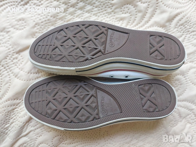 Дамски бели кецове Converse 40, снимка 8 - Кецове - 54709235