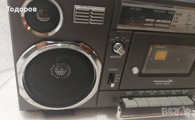 Заявен.Sanwa 7096 Stereo Radio Cassette Recorder , снимка 8 - Радиокасетофони, транзистори - 55419797