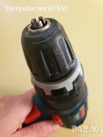 Ударен винтоверт Bosch GSB 1800. Само машина с батерия, без  зарядно. Цена: 40€ (цената е крайна), снимка 6 - Винтоверти - 55435630