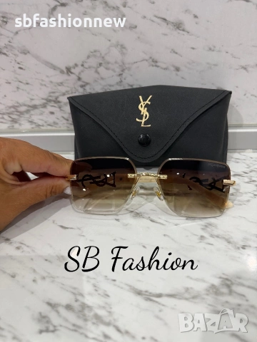 Ysl очила с лого, снимка 5 - Слънчеви и диоптрични очила - 55042077
