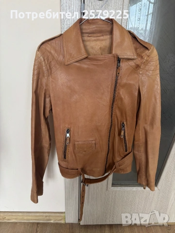Якета mango masimo dutti Zara и други от естествена кожа , снимка 3 - Якета - 54382108