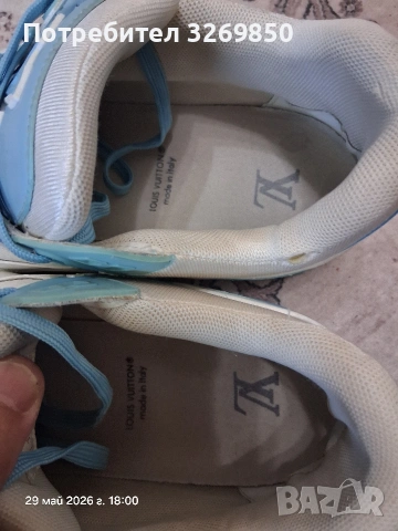 Louis Vuitton LV Trainer номер 44 ( 28.5 см.) , снимка 3 - Маратонки - 54714159