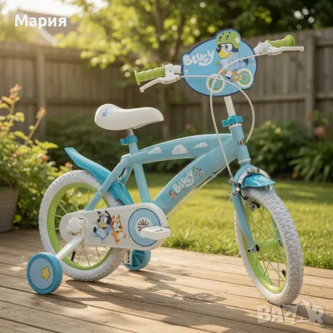 Детски велосипед Bluey 16" за деца 5–7 години