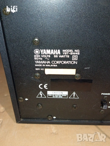 Активен субуфер Yamaha YST-SW45, снимка 3 - Тонколони - 55090311