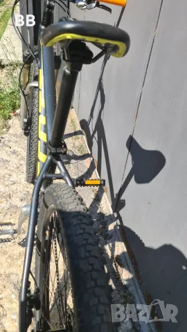 Алуминиев планински dirt jump Scott Aspect 27,5" цола инча с Shimano XT и вилка Manitou Black, снимка 5 - Велосипеди - 55309508