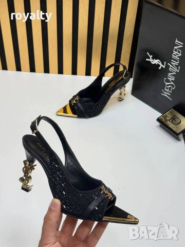 Yves Saint Laurent Нови Дамски Обувки на Ток YSL Различни Цветове 