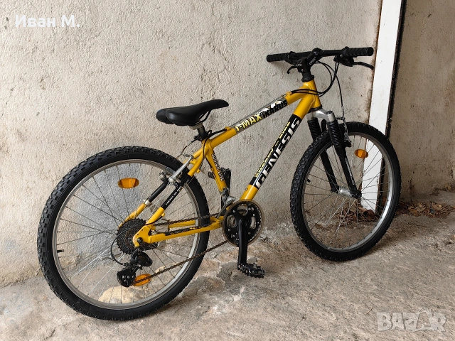 Алуминиев велосипед 24 цола Genesis , снимка 3 - Велосипеди - 54095080