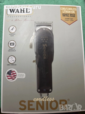 Wahl Senior Cod/Cordless брзжична машинка за подстригване, снимка 3 - Фризьорски принадлежности - 55263519