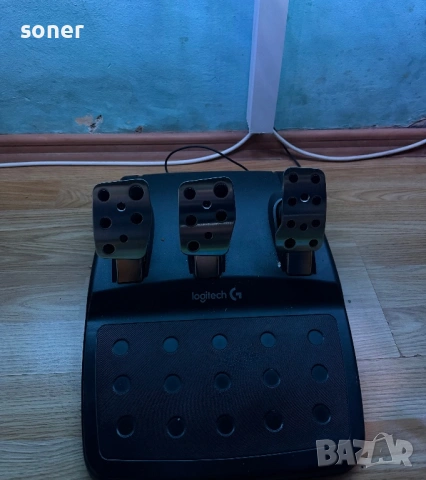 Волан за игри Logitech g29, снимка 4 - PlayStation конзоли - 54692593