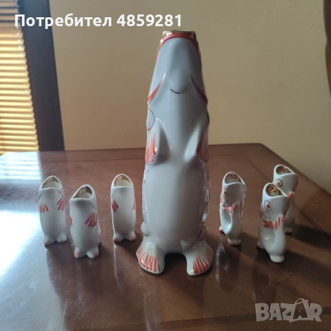 Порцеланов сервиз риби, снимка 4 - Сервизи - 54965358